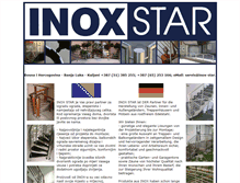 Tablet Screenshot of inox-star.com